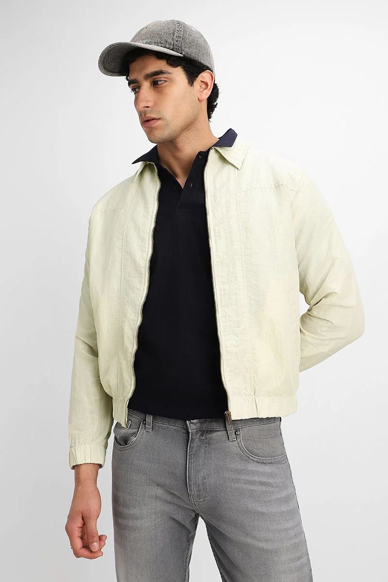 SNITCH Textured Bomber Jacket